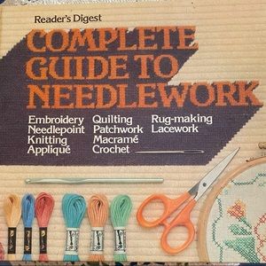1979 Complete Guide to Needlework Readers Digest Hardcover Sewing Book